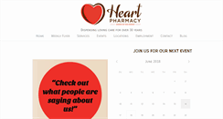 Desktop Screenshot of heartpharmacy.com